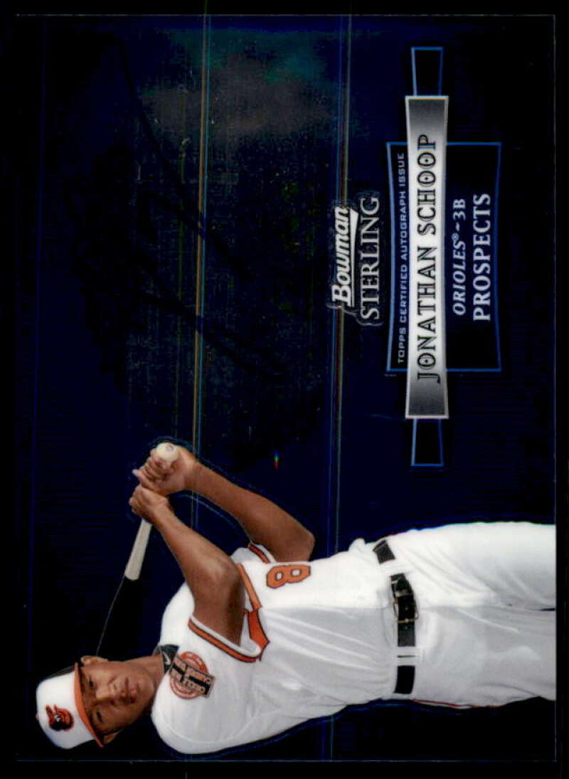 Jonathan Schoop Card 2012 Bowman Sterling Prospect Autographs #JSC  Image 1