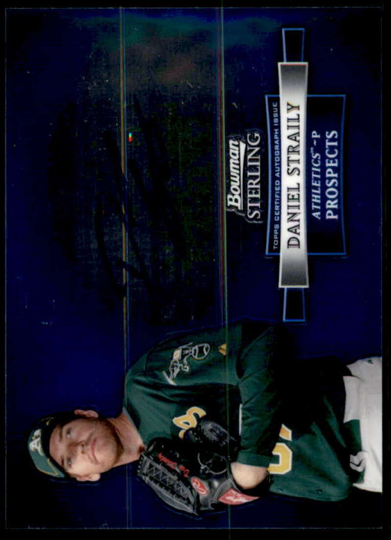 Daniel Straily Card 2012 Bowman Sterling Prospect Autographs #DS  Image 1