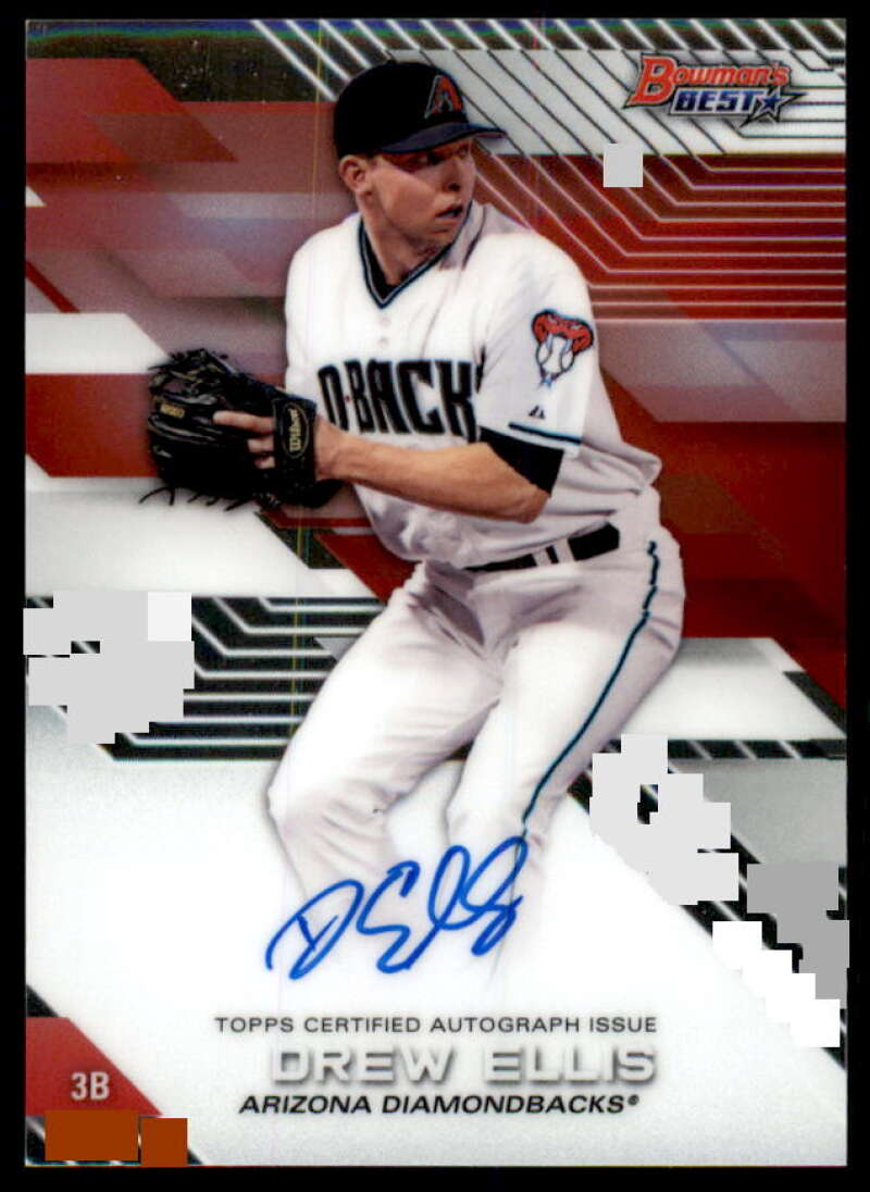 Drew Ellis Card 2017 Bowman's Best Best of '17 Autographs #B17DE  Image 1