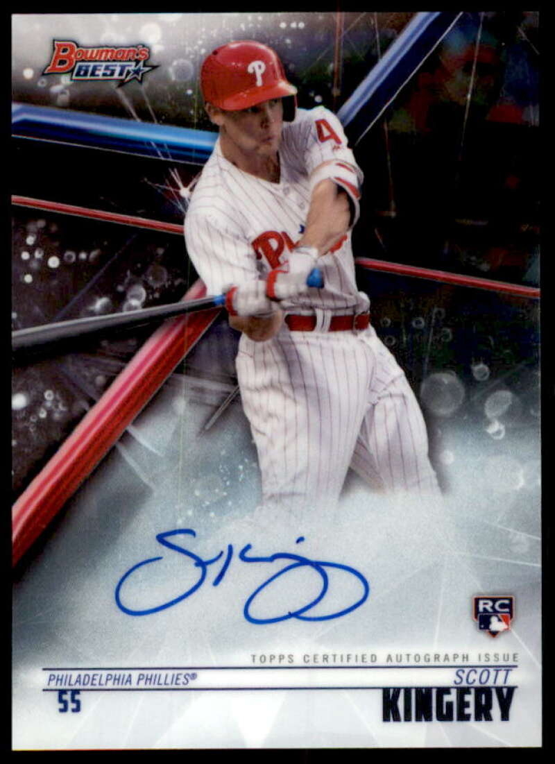 Scott Kingery Card 2018 Bowman's Best Best of '18 Autographs #B18SK  Image 1