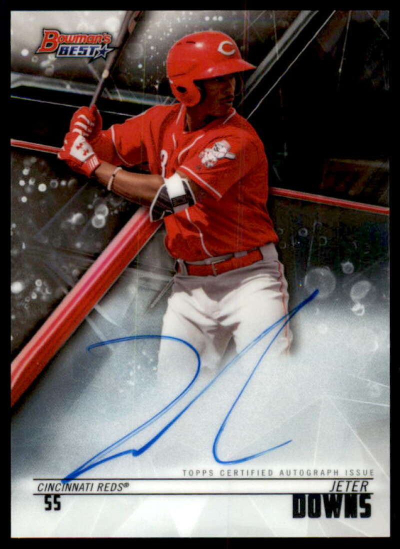 Jeter Downs Card 2018 Bowman's Best Best of '18 Autographs #B18JD  Image 1