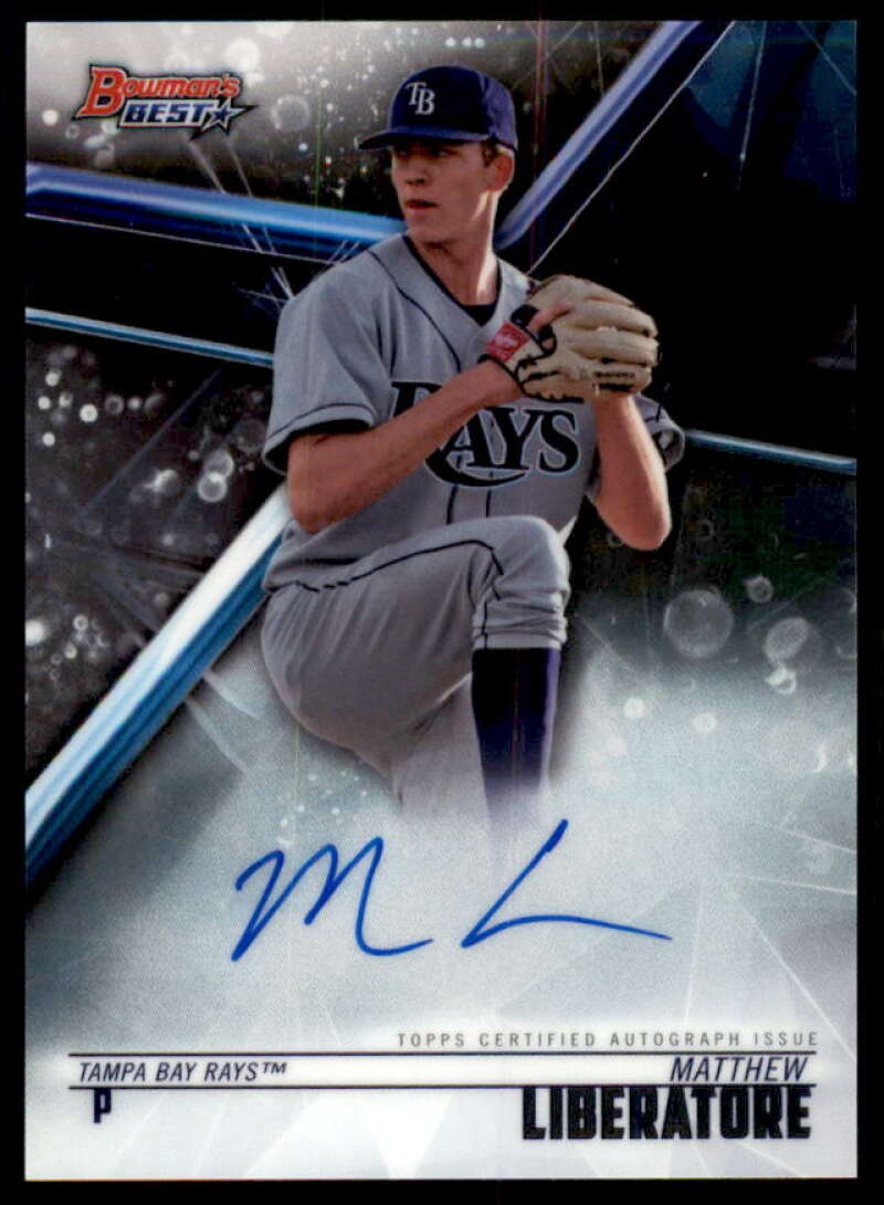 Matthew Liberatore 2018 Bowman's Best Best of '18 Autographs #B18ML  Image 1