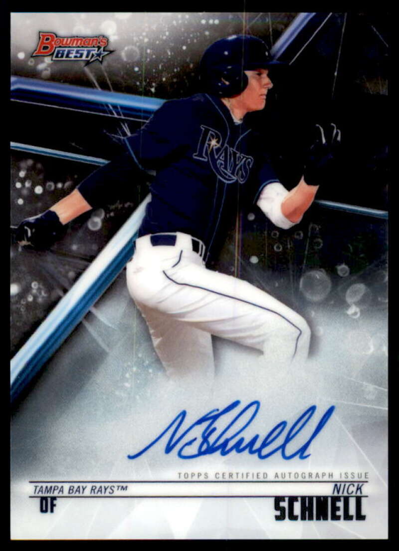 Nick Schnell Card 2018 Bowman's Best Best of '18 Autographs #B18NSC  Image 1