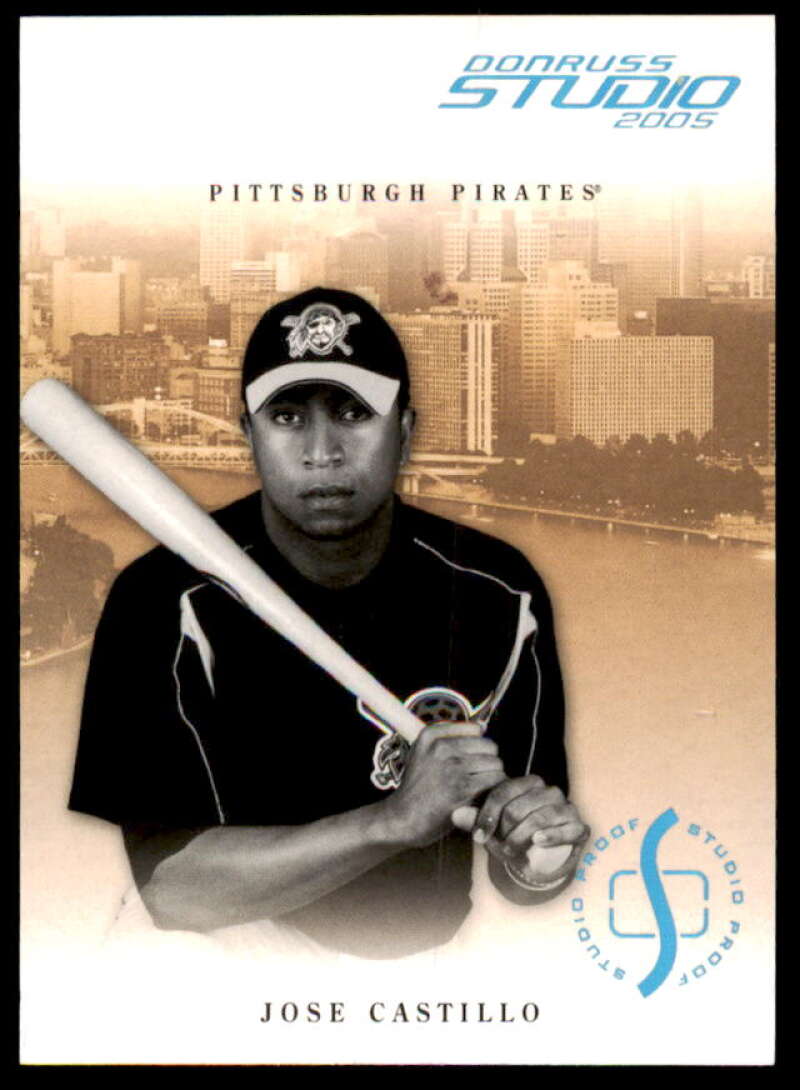 Jose Castillo Card 2005 Studio Proofs Platinum #226  Image 1