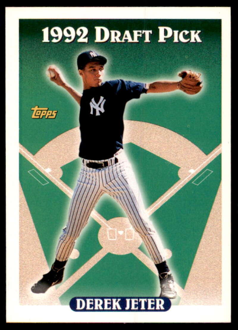 Derek Jeter Card 1993 Topps #98  Image 1