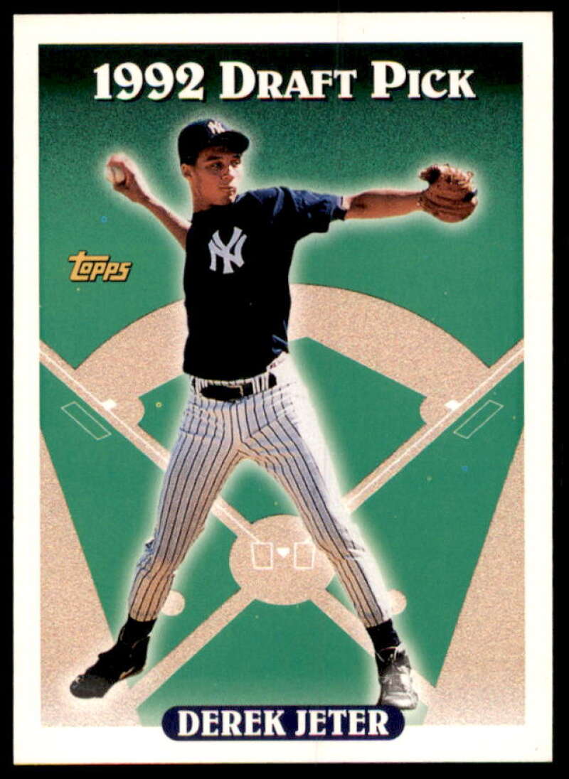 Derek Jeter Card 1993 Topps #98  Image 1