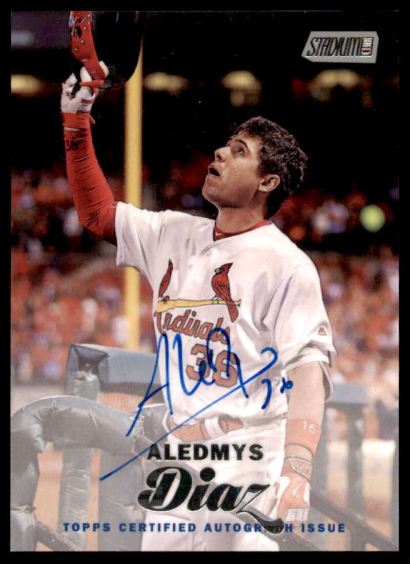 Aledmys Diaz Card 2017 Stadium Club Autographs #SCAAD  Image 1