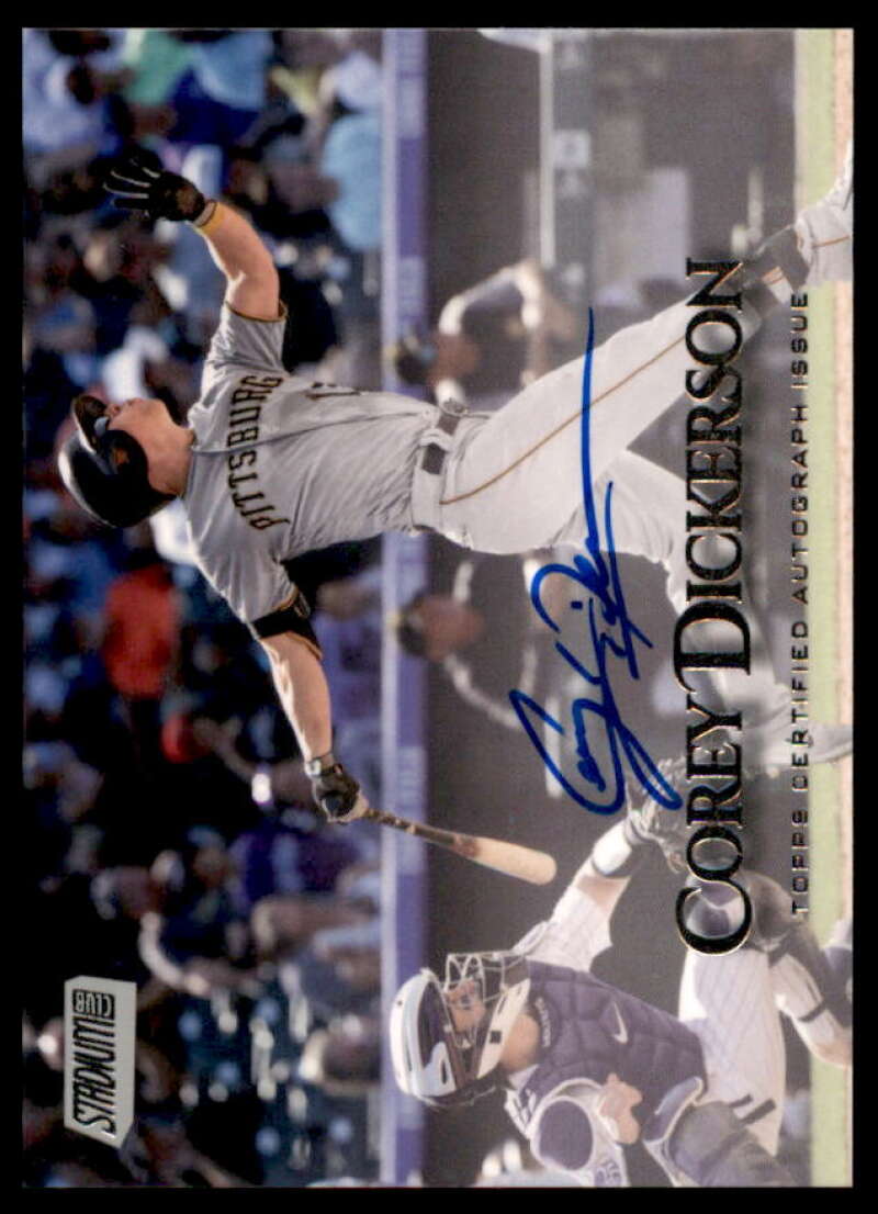 Corey Dickerson Card 2019 Stadium Club Autographs #SCACD  Image 1