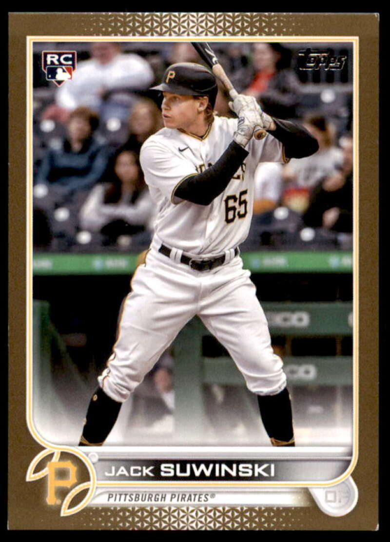Jack Suwinski Rookie Card 2022 Topps Update Gold #US236  Image 1