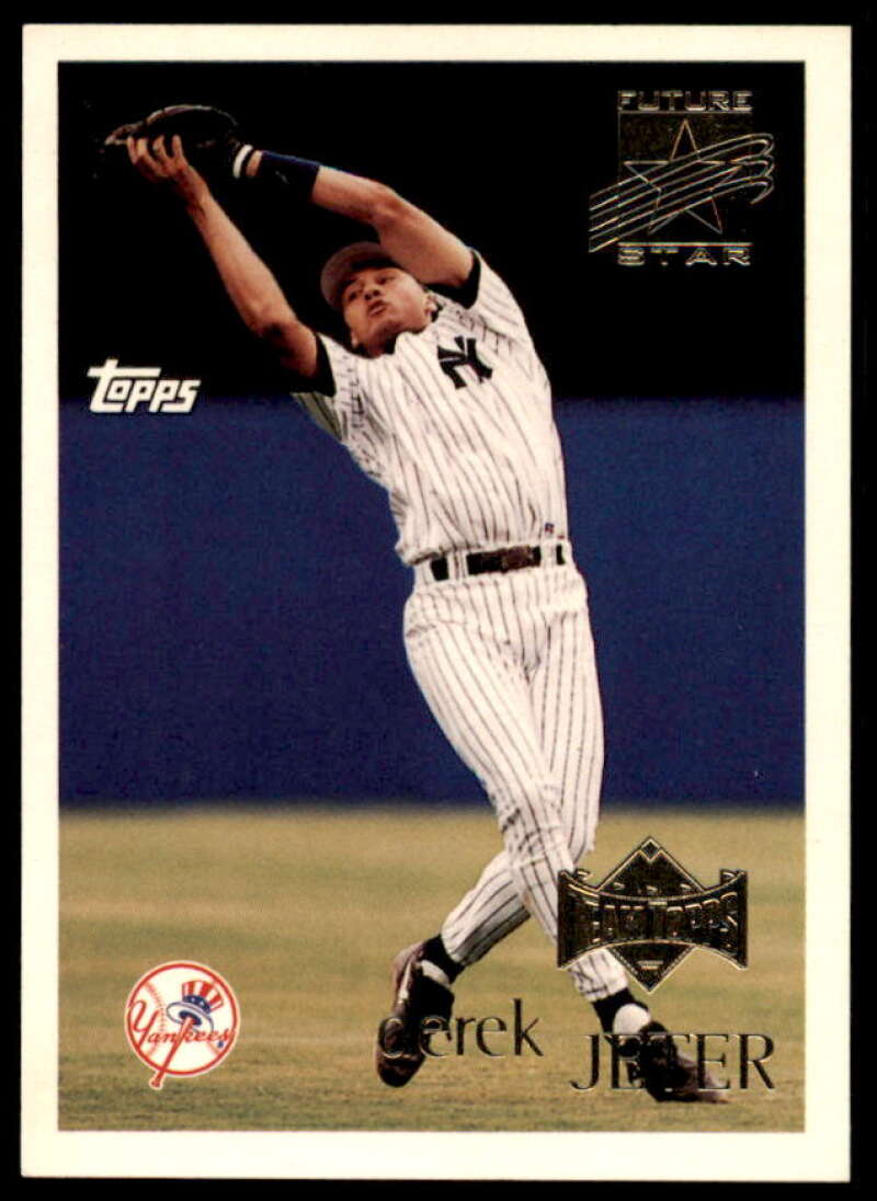 Derek Jeter Card 1996 Topps Team Topps #219  Image 1