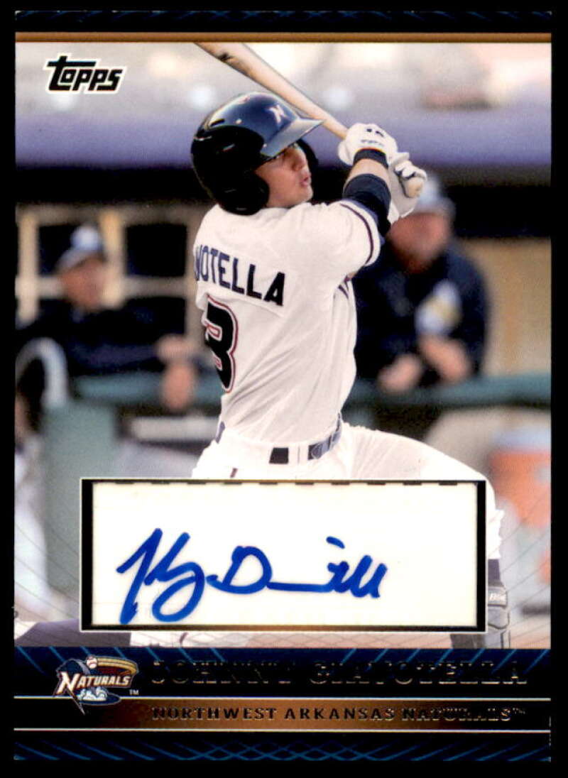 Johnny Giavotella Rookie Card 2010 Topps Pro Debut Prospect Autographs #JG  Image 1