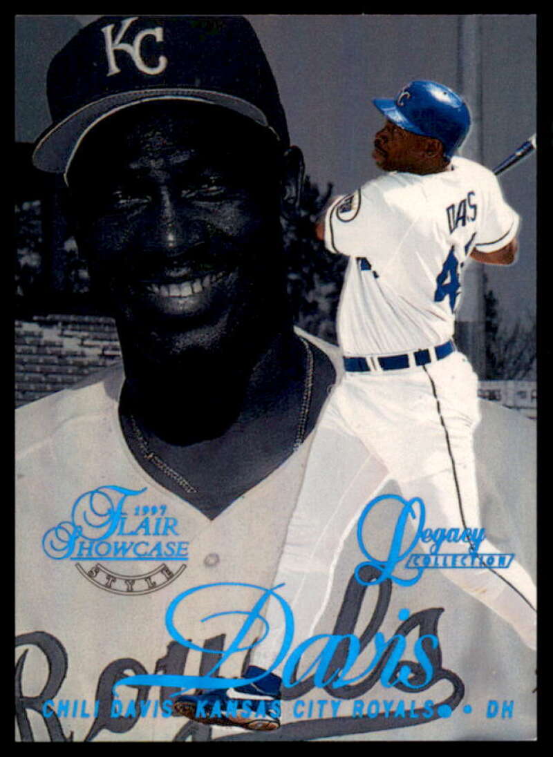 Chili Davis Card 1997 Flair Showcase Legacy Collection Row 2 #104  Image 1
