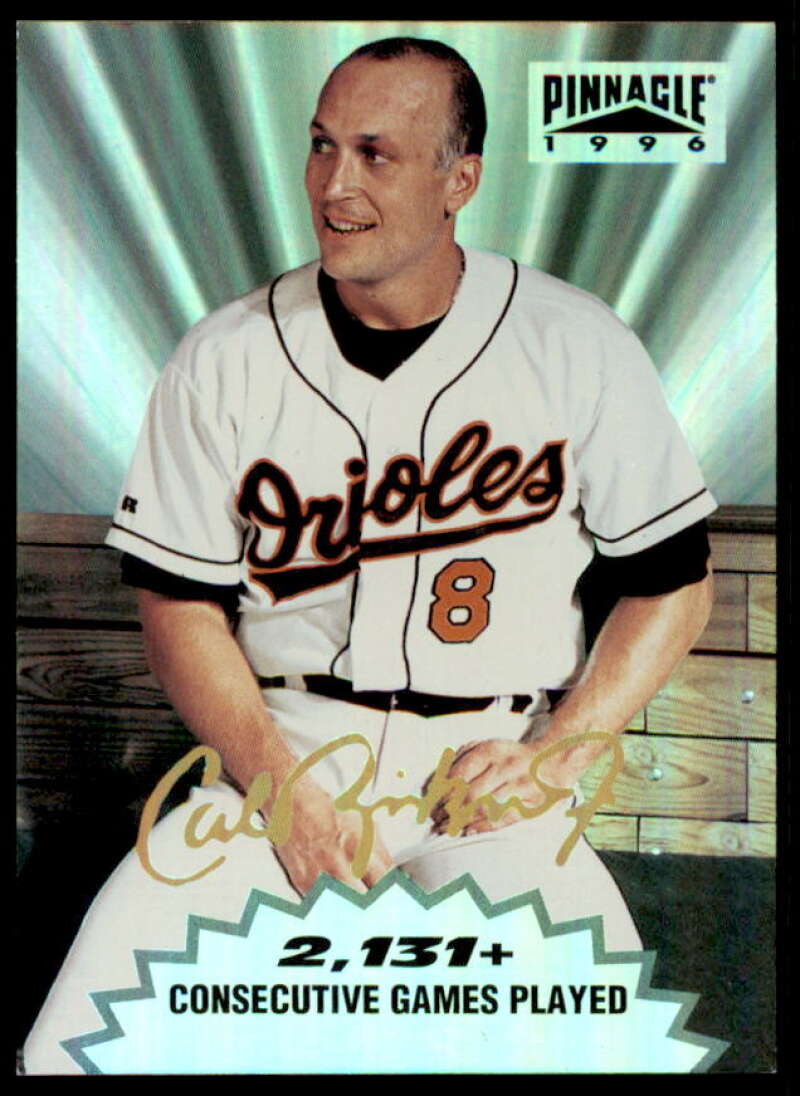 Cal Ripken Tribute Card 1996 Pinnacle #CR1  Image 1