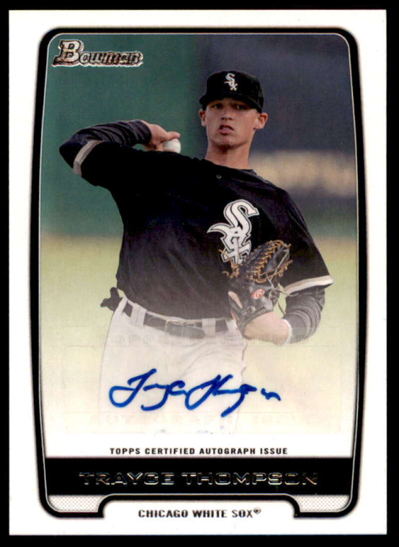 Trayce Thompson Card 2012 Bowman Prospect Autographs #TT  Image 1