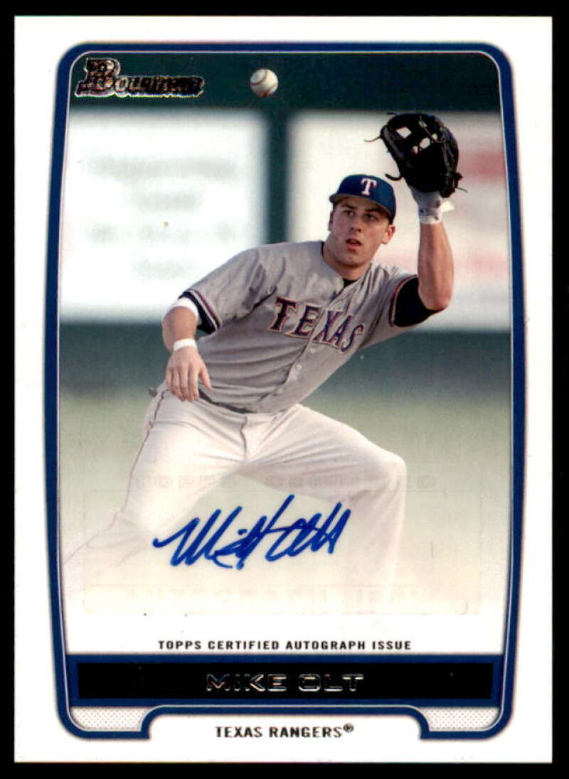 Mike Olt Card 2012 Bowman Prospect Autographs #MO  Image 1