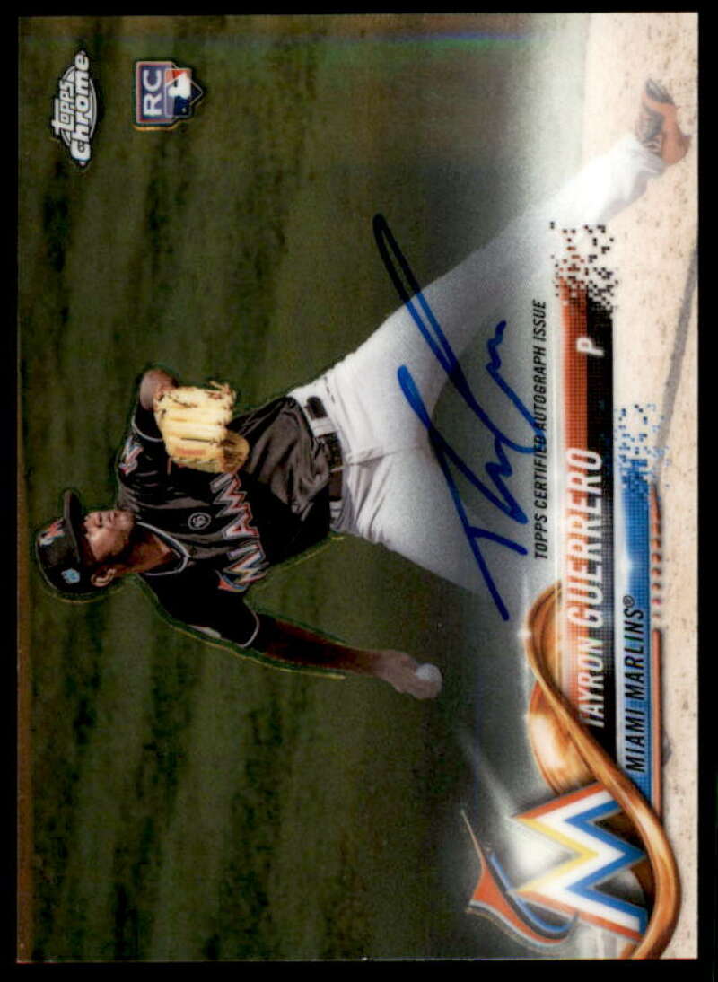 Tayron Guerrero Card 2018 Topps Chrome Rookie Autographs #RATG  Image 1