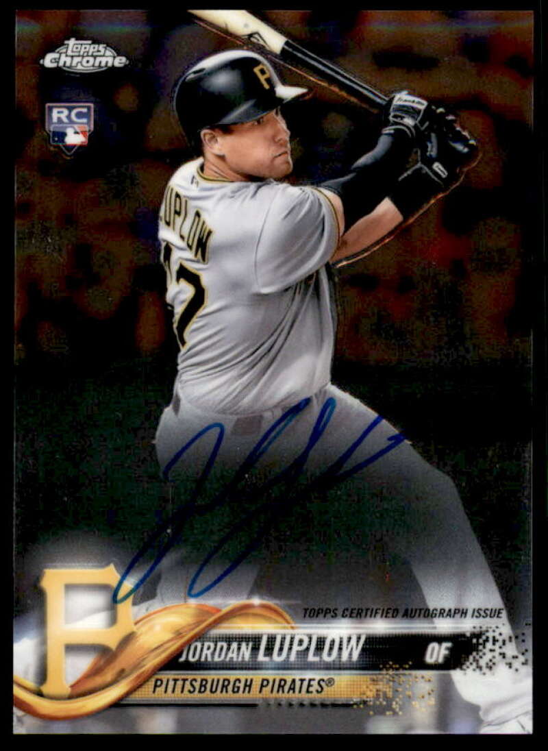 Jordan Luplow Card 2018 Topps Chrome Rookie Autographs #RAJL  Image 1
