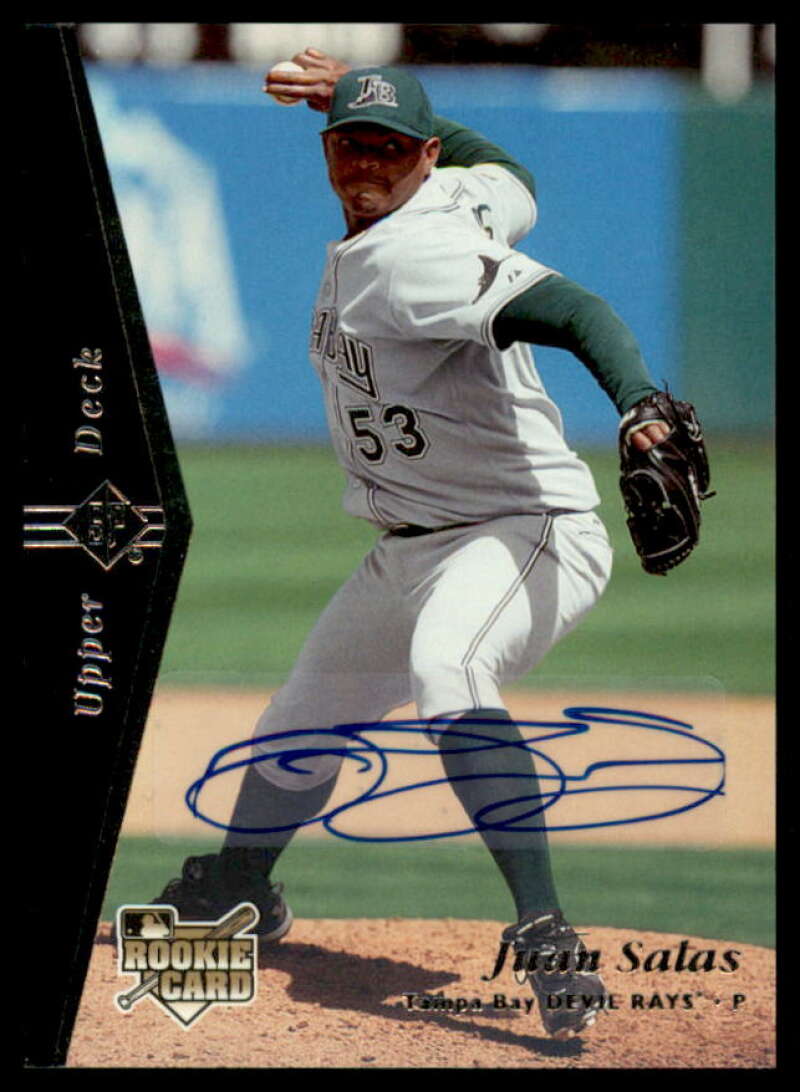 Juan Salas 95 Rookie Card 2007 SP Rookie Edition Autographs #152  Image 1