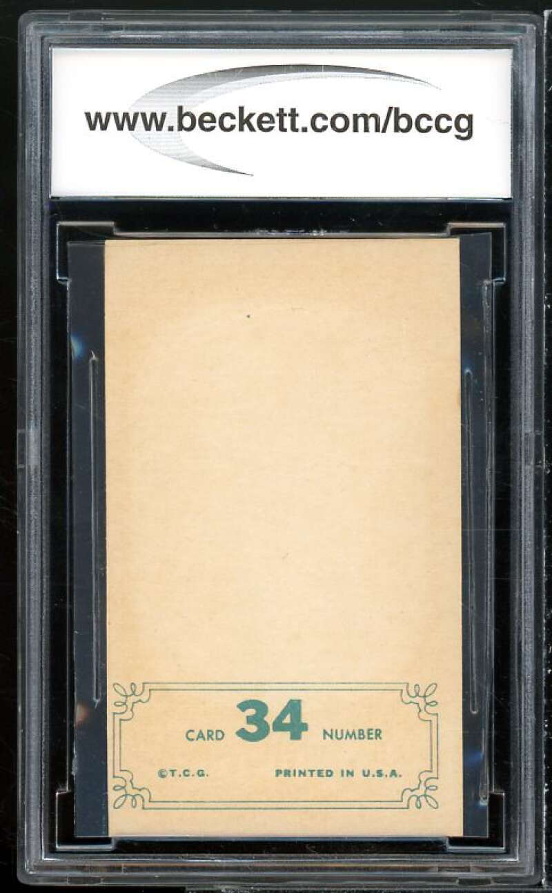 Jack Baldschun Card 1965 Topps Embossed # BGS BCCG 8 Image 2