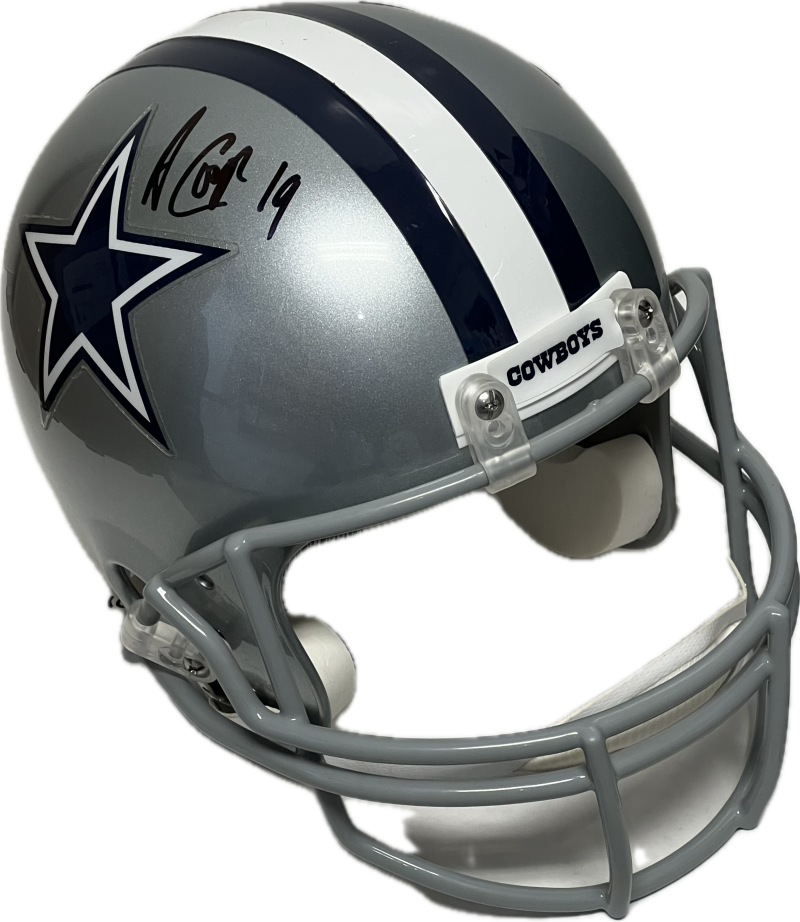 Amari Cooper Autograph Signed Cowboys Full Size Helmet JSA Authentic  Image 1