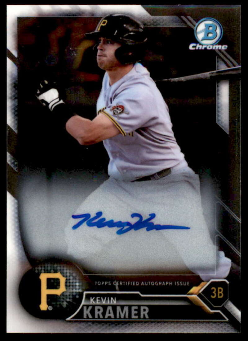 Kevin Kramer Rookie Card 2016 Bowman Chrome Prospect Autographs #CPAKK  Image 1