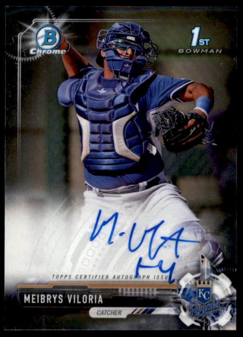 Meibrys Viloria Rookie Card 2017 Bowman Chrome Prospect Autographs #CPAMV  Image 1