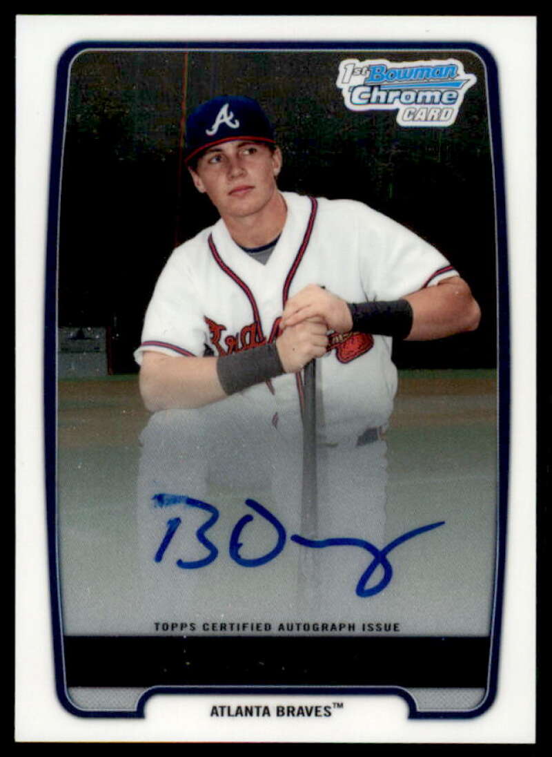 Brandon Drury Rookie Card 2012 Bowman Chrome Prospect Autographs #BCP18  Image 1