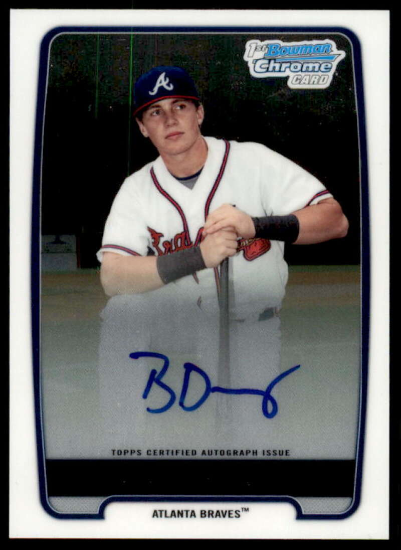 Brandon Drury Rookie Card 2012 Bowman Chrome Prospect Autographs #BCP18  Image 1