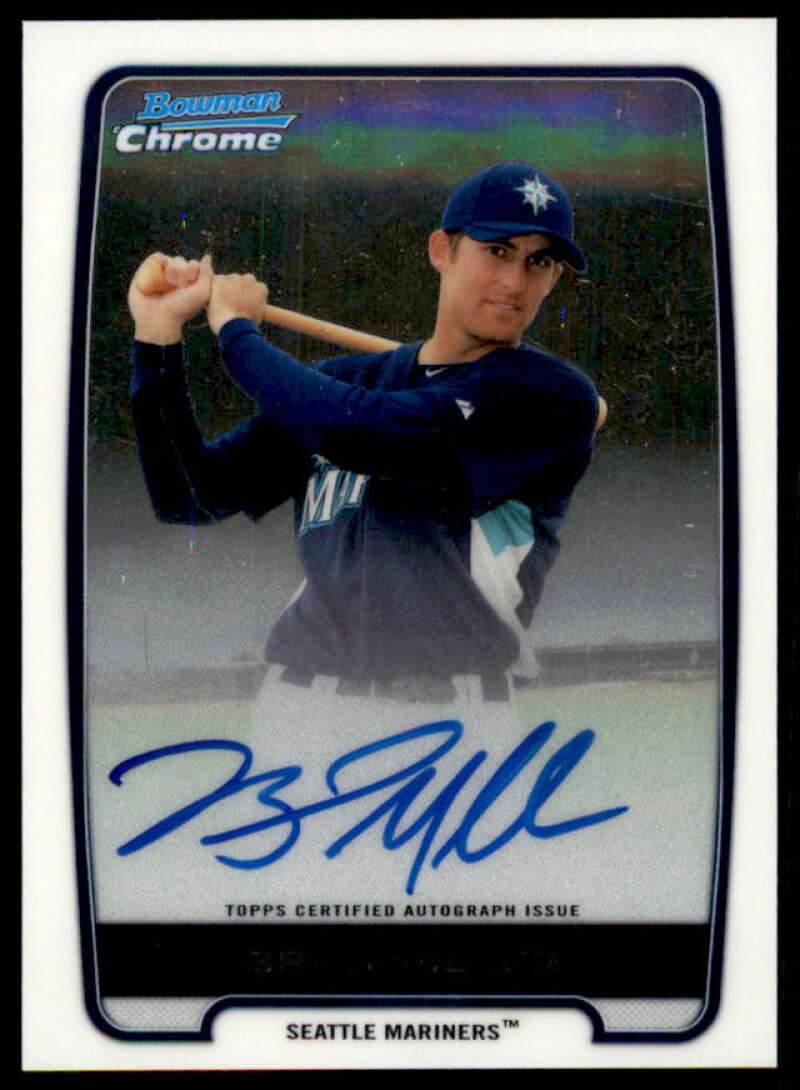 Brad Miller Rookie Card 2012 Bowman Chrome Prospect Autographs #BMI  Image 1