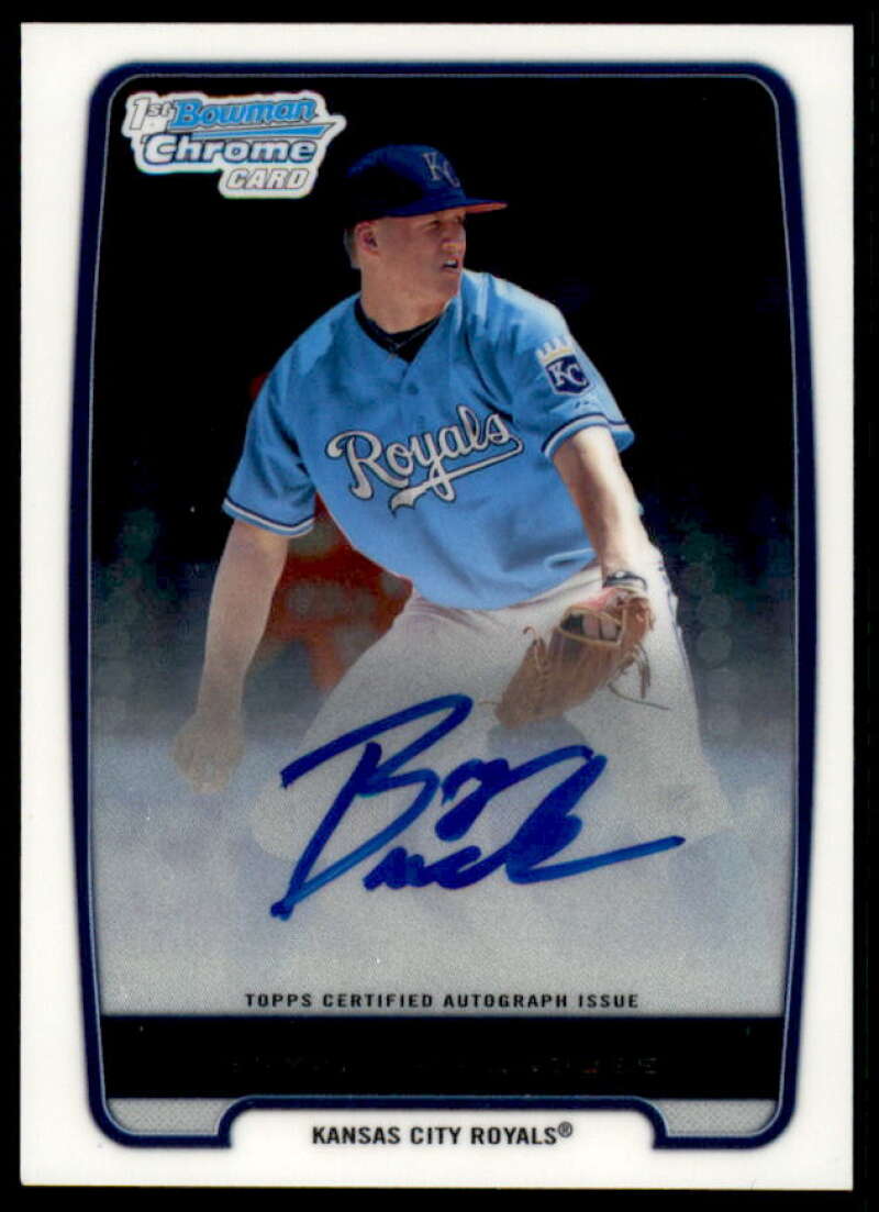 Bryan Brickhouse Rookie Card 2012 Bowman Chrome Prospect Autographs #BCP84  Image 1