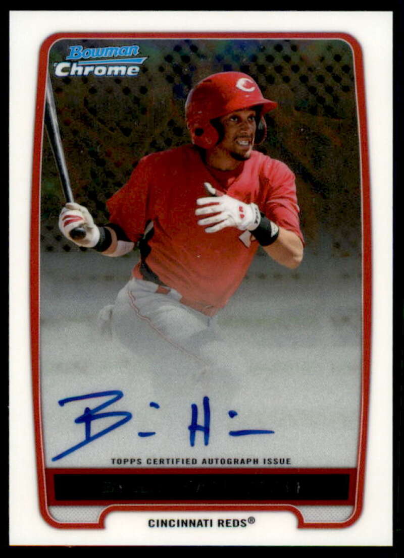 Billy Hamilton Rookie Card 2012 Bowman Chrome Prospect Autographs #BH  Image 1