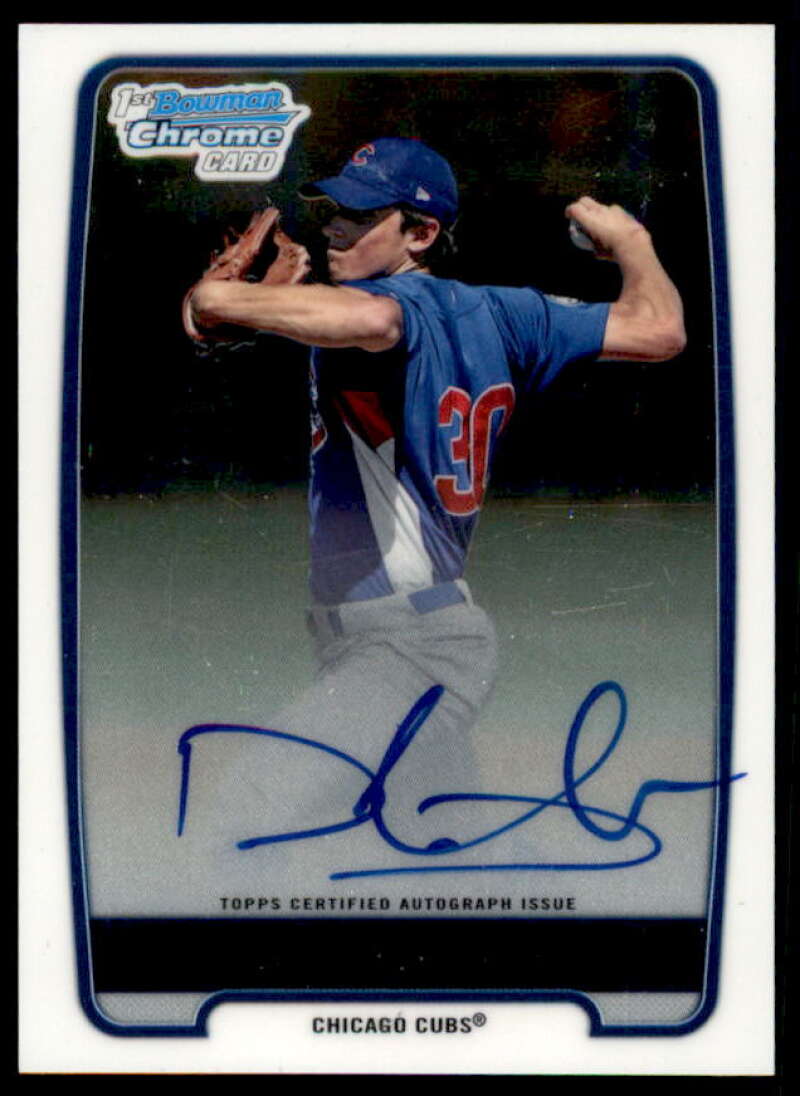 Dillon Maples Rookie Card 2012 Bowman Chrome Prospect Autographs #BCP75  Image 1