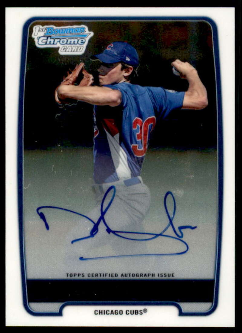 Dillon Maples Rookie Card 2012 Bowman Chrome Prospect Autographs #BCP75  Image 1