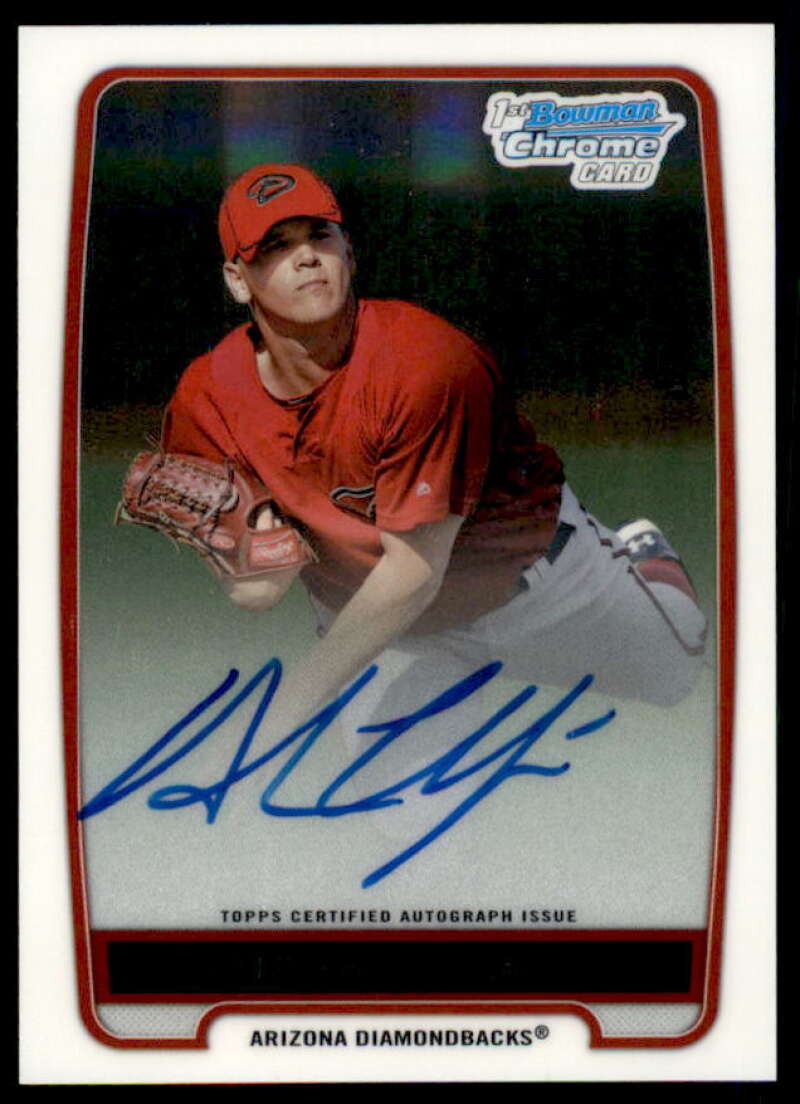 Andrew Chafin Rookie Card 2012 Bowman Chrome Prospect Autographs #ACH  Image 1
