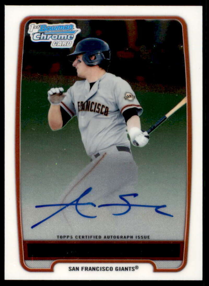 Andrew Susac Rookie Card 2012 Bowman Chrome Prospect Autographs #BCP97  Image 1