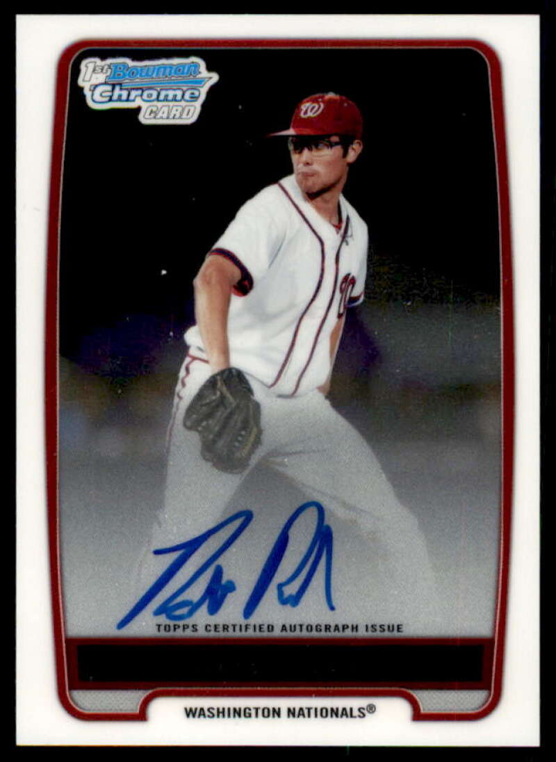 Matt Purke Rookie Card 2012 Bowman Chrome Prospect Autographs #BCP80  Image 1