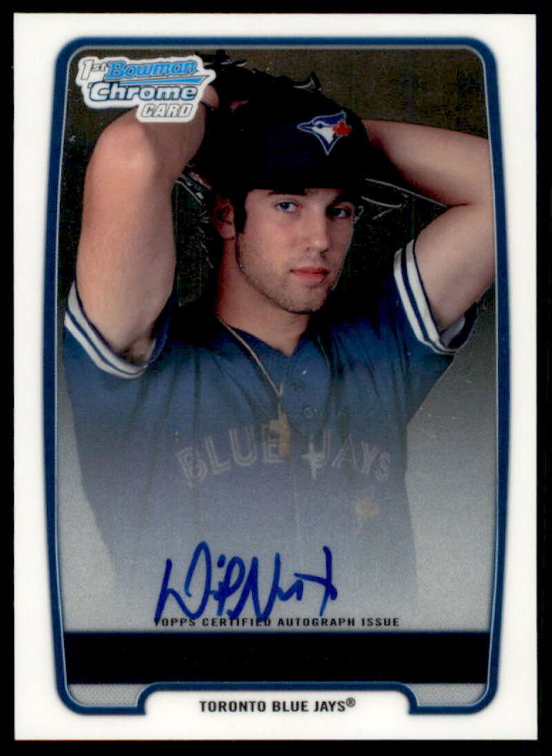 Daniel Norris Rookie Card 2012 Bowman Chrome Prospect Autographs #BCP110  Image 1