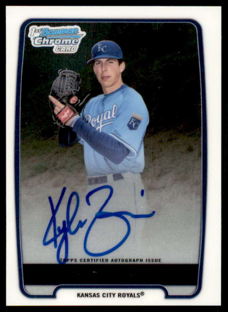 Kyle Zimmer Rookie Card 2012 Bowman Chrome Draft Draft Pick Autographs #KZ  Image 1