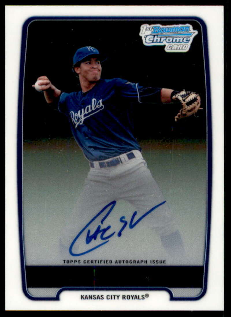 Cheslor Cuthbert Rookie Card 2012 Bowman Chrome Prospect Autographs #BCP58  Image 1