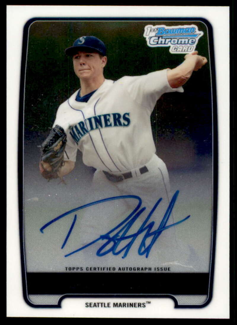 Danny Hultzen Rookie Card 2012 Bowman Chrome Prospect Autographs #BCP87  Image 1