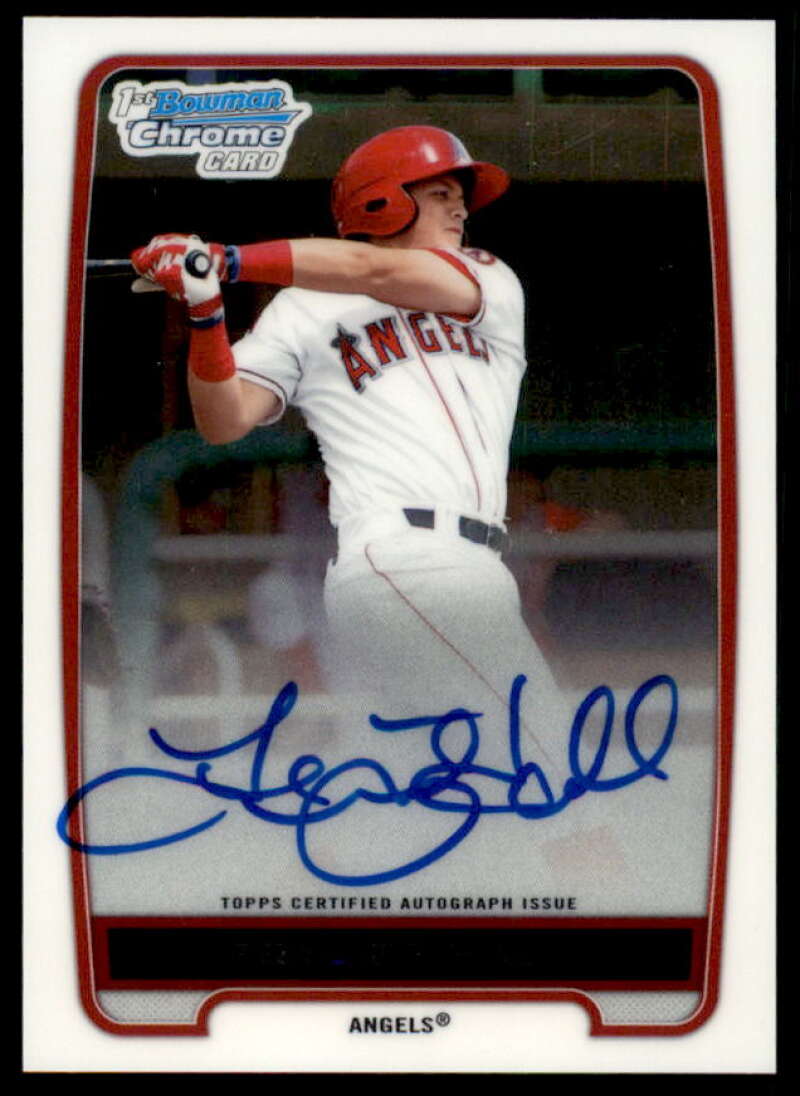 Frazier Hall Rookie Card 2012 Bowman Chrome Prospect Autographs #FH  Image 1