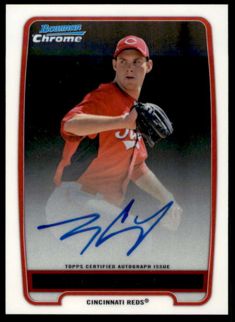 Tony Cingrani Rookie Card 2012 Bowman Chrome Prospect Autographs #TC  Image 1