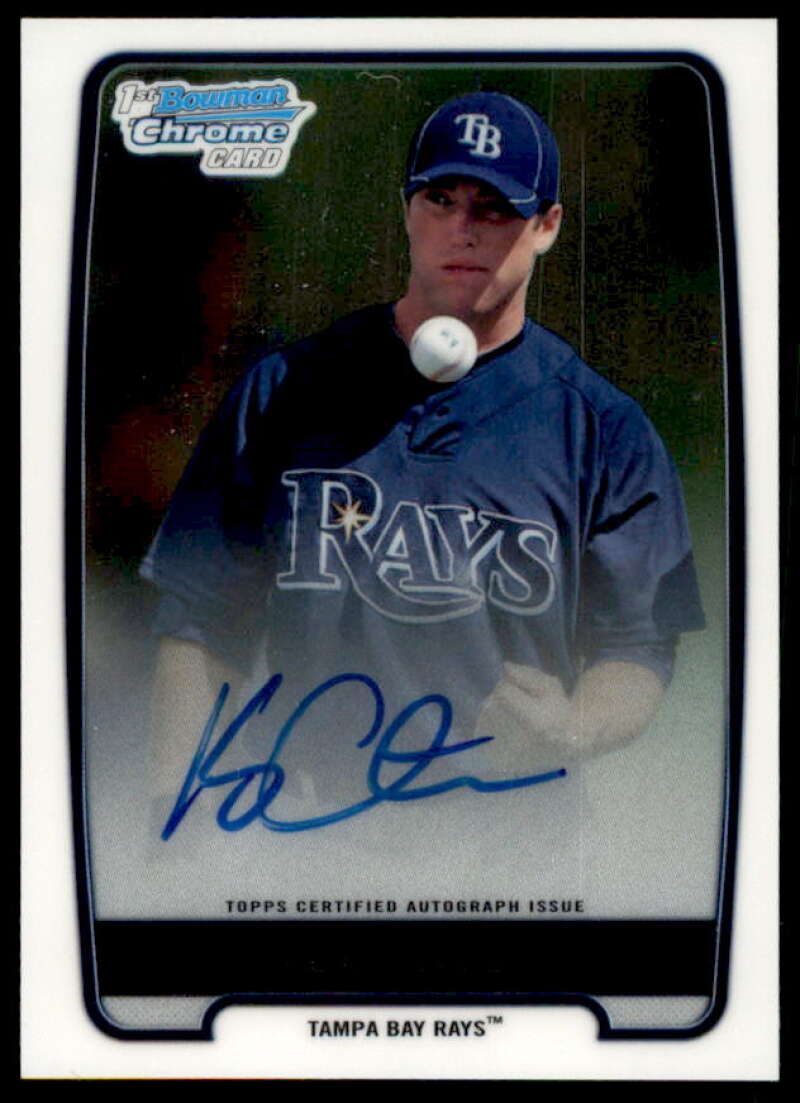 Kes Carter Rookie Card 2012 Bowman Chrome Prospect Autographs #BCP62  Image 1