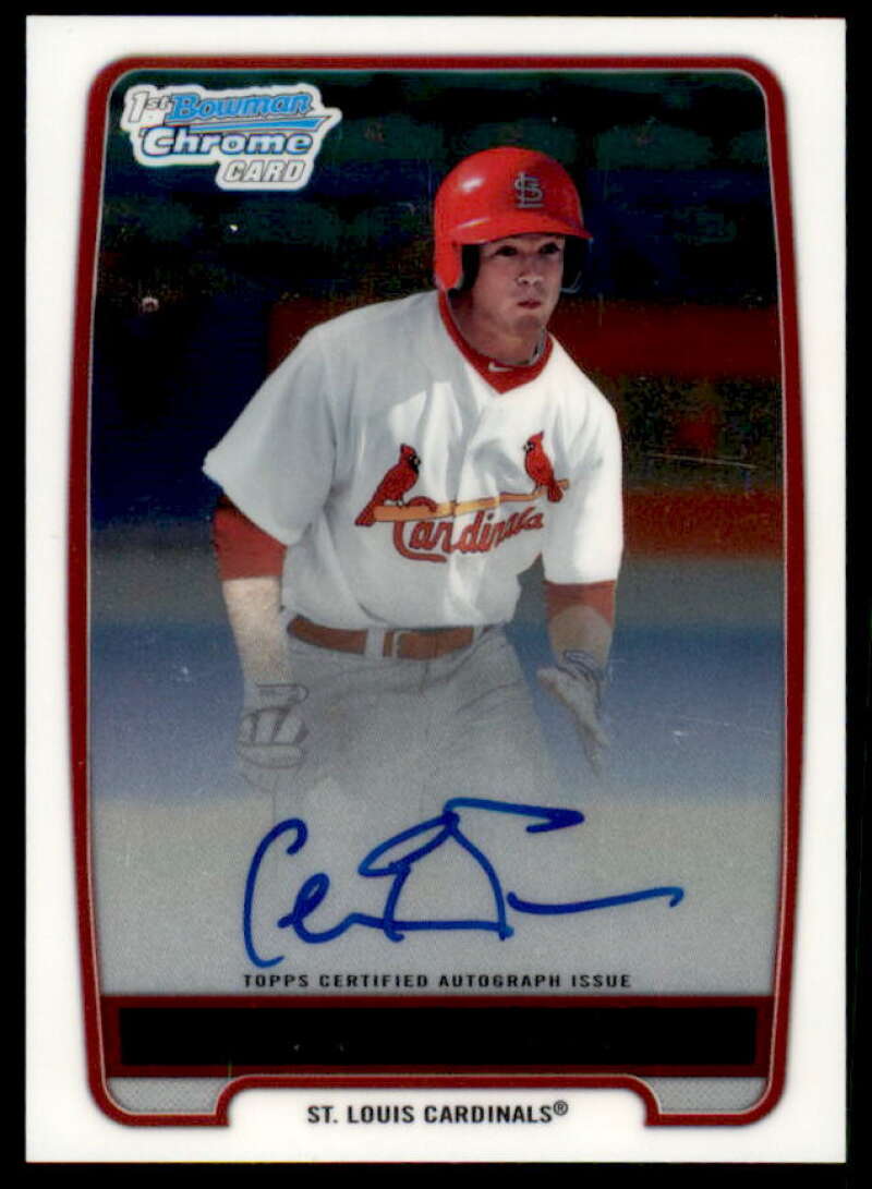 Charlie Tilson Rookie Card 2012 Bowman Chrome Prospect Autographs #BCP94  Image 1