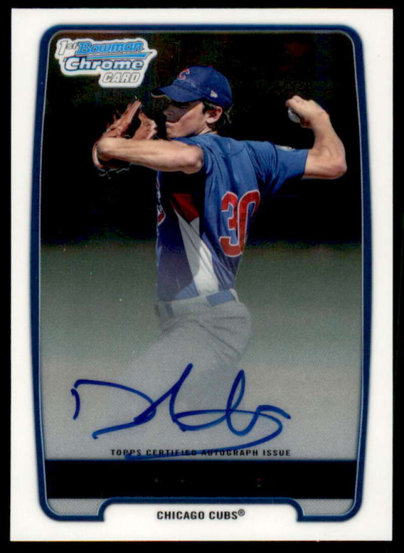 Dillon Maples Rookie Card 2012 Bowman Chrome Prospect Autographs #BCP75  Image 1