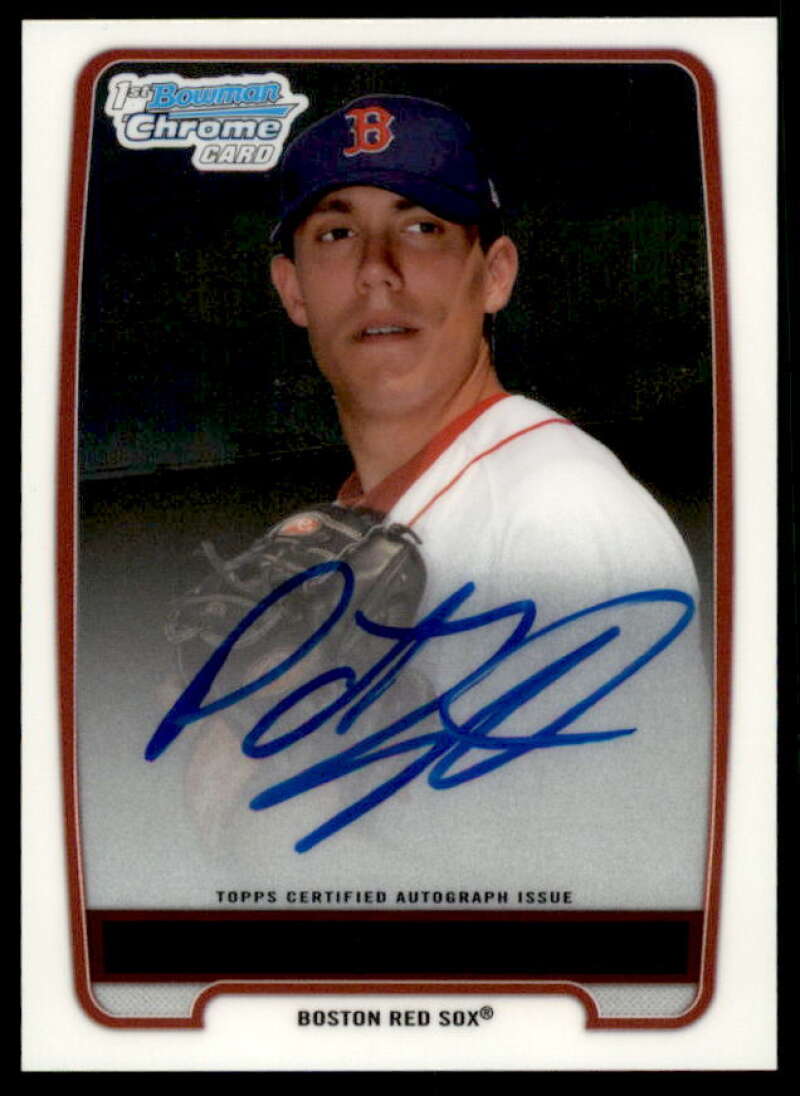 Pat Light Rookie Card 2012 Bowman Chrome Draft Draft Pick Autographs #PL  Image 1