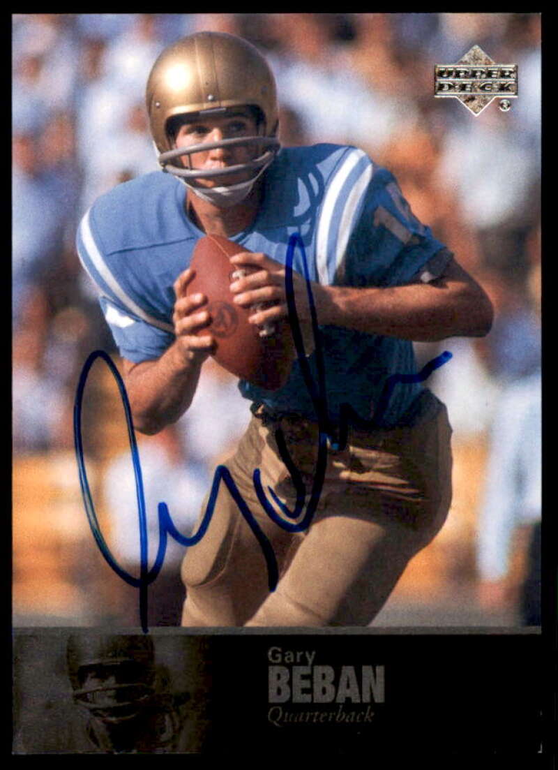 Gary Beban SP Rookie Card 2011 Upper Deck College Legends Autographs #56  Image 1