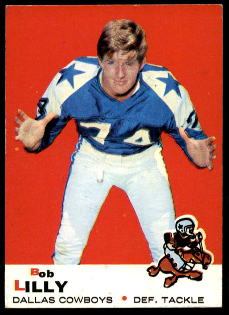 Bob Lilly Card 1969 Topps #53  Image 1