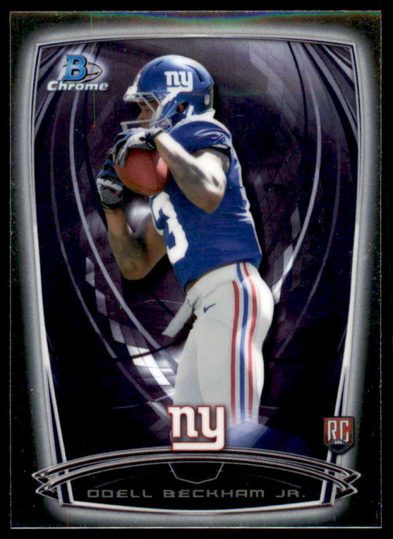 Odell Beckham Jr. RC Rookie Card 2014 Bowman Chrome #190A  Image 1