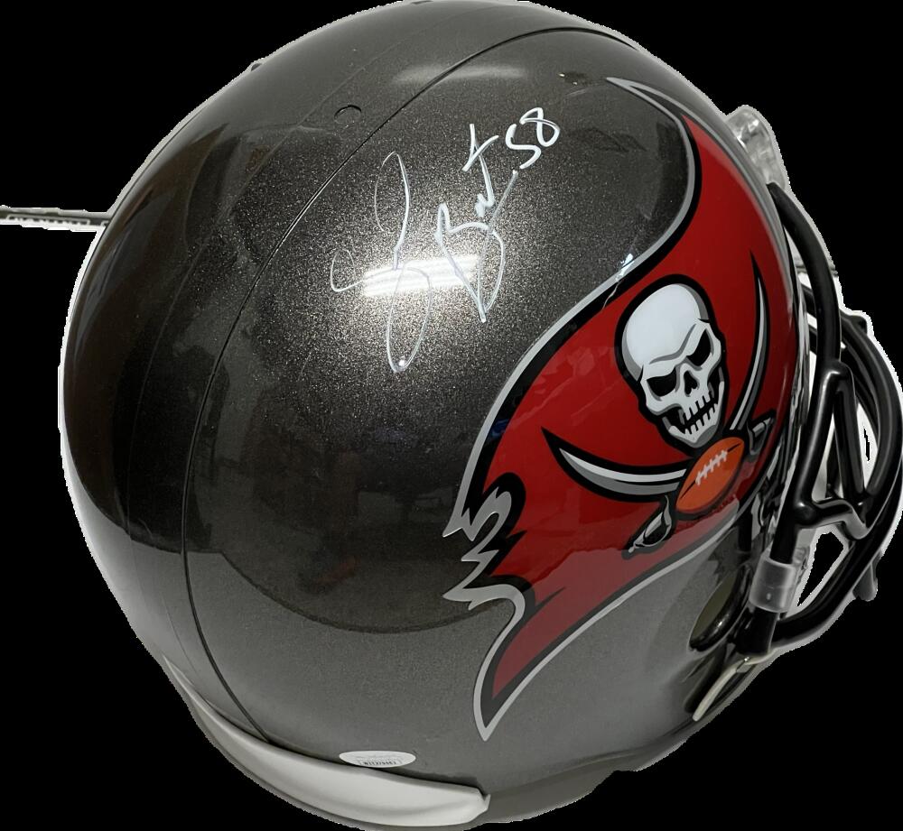 Shaquil Barrett Autograph Signed Buccaneers Full Size Helmet JSA Authentic   Image 1